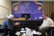 گفتگوی نماینده مردم مرند و جلفا با مدیرکل راه آهن آذربایجان