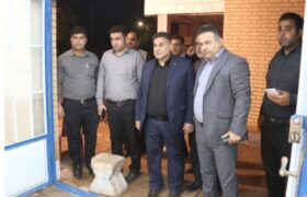 بازدید مشترک شهردار و فرماندار مسجدسلیمان از مرکز فنی و حرفه‌ای امام خمینی (ره)