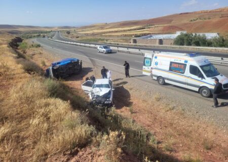 چهار سانحه رانندگی در آذربایجان شرقی ۲۰ تن را راهی بیمارستان کرد