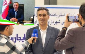 پیام تبریک انتصاب یداله هاشم زاده  از طرف روابط‌عمومی شهرداری مرند