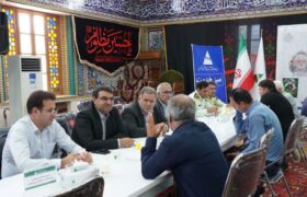 برگزاری میز خدمت با حضور مدیران سازمان منطقه آزاد ارس