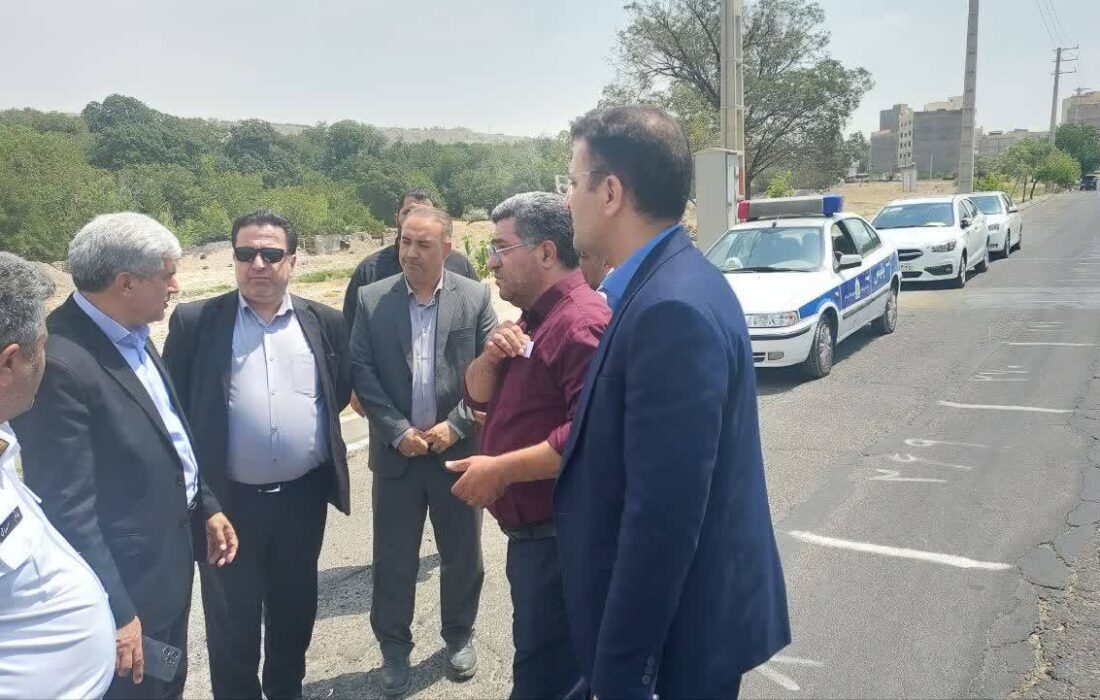 بازدید میدانی فرماندار اسکو از محل جدید هفته بازار