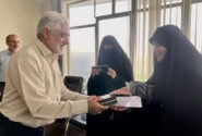 تقدیر رئیس ستاد توسعه و بازسازى عتبات عالیات آذربایجان شرقى از بانوى خیر آذربایجانى