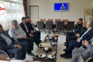 نشست صمیمی مدیر عامل شرکت ملی گاز استان با فرماندار مرند