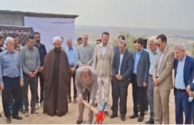 کلنگ زنی پروژه ۱۲۰۰ میلیارد ریالی مرغ مادر گوشتی در میانه