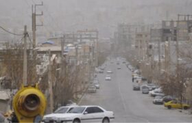 گرد و غبار ایلام را در بر گرفت