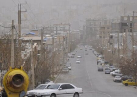 گرد و غبار ایلام را در بر گرفت