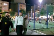 قدردانی میانه ای ها از پلیس برای برقراری نظم و امنیت در پارک ها
