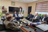بازدید معاون بازرگانی و بهره برداری از ایستگاه راه‌ آهن مراغه