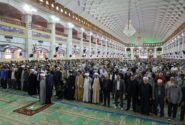 خاموشی لوسترهای مصلای به دستور امام جمعه تبریز
