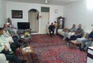 دیدار فرمانده انتظامی شهرستان ” میانه “با اعضای وابسته فراجا +عکس