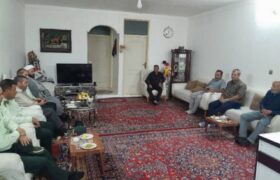 دیدار فرمانده انتظامی شهرستان ” میانه “با اعضای وابسته فراجا +عکس