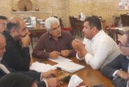 جلسه بررسی مسائل و مشکلات تأمین آب شهرها و روستاهای شهرستان مرند