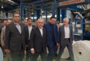 بازدید دبیر شورای عالی مناطق آزاد کشور و استاندار آذربایجان شرقی از شرکت پاراپلاستیک ارس