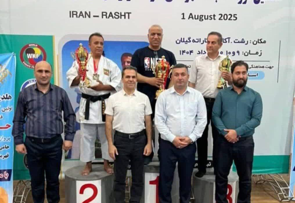 کسب مقام سوم توسط کاراته کاهای آذربایجان شرقی