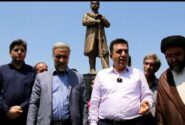 رونمایی از تندیس سردار ملی در تبریز