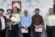 تجلیل فرمانده انتظامی شهرستان میانه از خبرنگاران به مناسبت روز “خبرنگار “