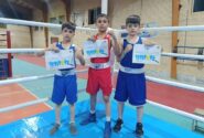 نونهالان بوکس ملکانی با دو مدال طلا و یک‌ برنز درخشیدند