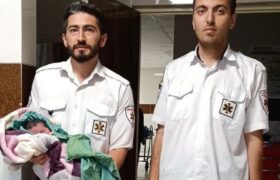 صدای زندگی درکابین آمبولانس اورژانس اهر