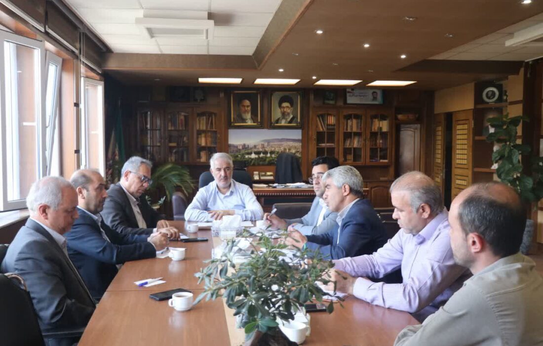 دیدار مدیر جدید امور شعب پست بانک آذربایجان شرقی با فرماندار شهرستان تبریز