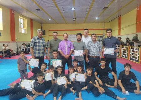 درخشش کونگ فو کاران مرندی درمسابقات قهرمانی استان انتخابی کشوری