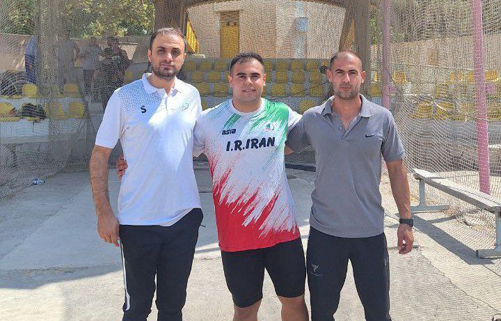 امیررضا آهنین مرام، قهرمان پرتاب چکش ایران شد