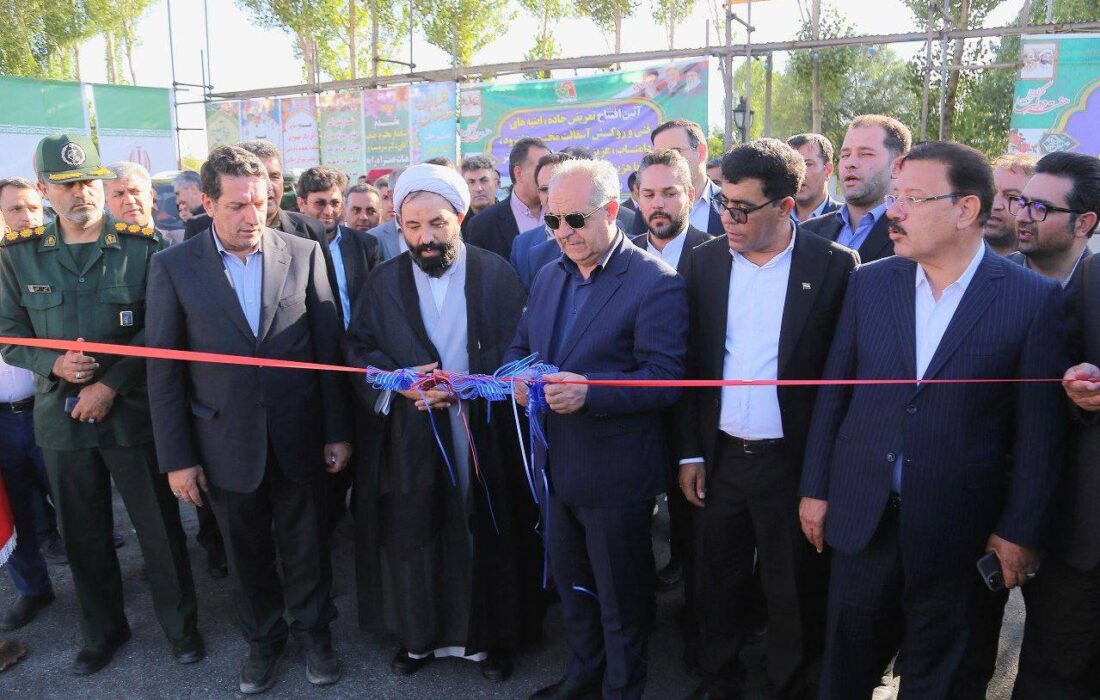 افتتاح طرح‌های راهداری در شهرستان هشترود به مناسبت هفته دولت