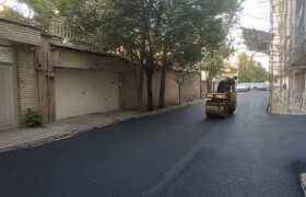 آسفالت‌ریزی امسال شهر به ۲۱۰ هزار تن در ۸۷۴ محله و رسید