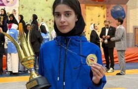 مدال طلای مسابقات تکواندو دانشجویی کشور از آن زهرا نظرزاده تکواندوکار شهرستان اسکو