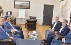 دیدار مدیرکل امور مالیاتی آذربایجان شرقی با مدیر شعب شرکت معتمد مالیاتی وثوق گستر