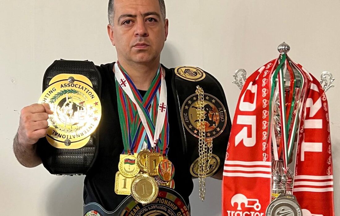 اعزام افشین آریایی نژاد کیک بوکسور نامی آذربایجان به ارمنستان
