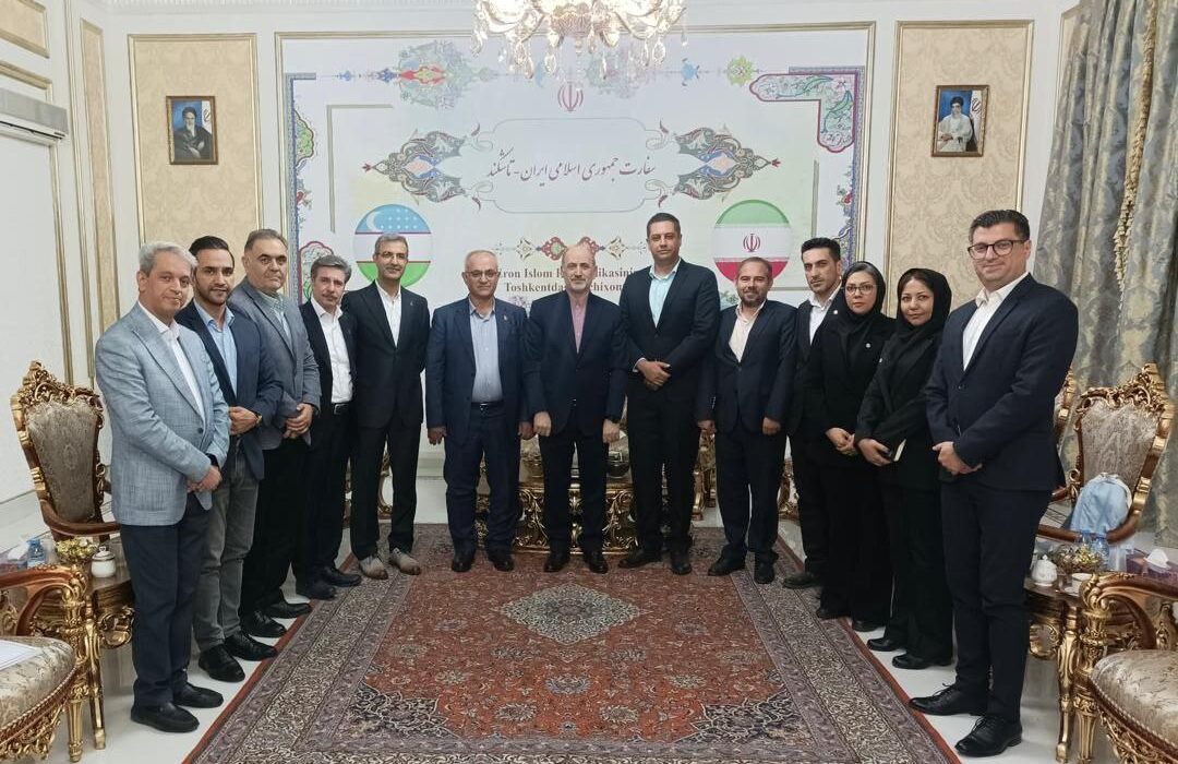 دیدار نمایندگان پتروشیمی تبریز با سفیر ایران در ازبکستان برای توسعه صادرات