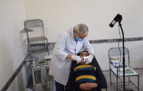 ویزیت رایگان برای اهالی روستای اردکلو بمناسبت هفته دفاع مقدس
