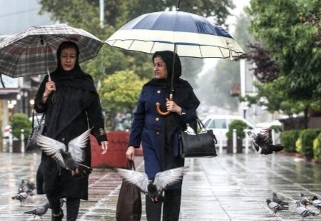 هواشناسی ۱۴۰۴/۰۷/۰۷/ باران در گیلان، مازندران و اردبیل