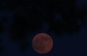 تصاویر/ ماه‌گرفتگی در آسمان ایران