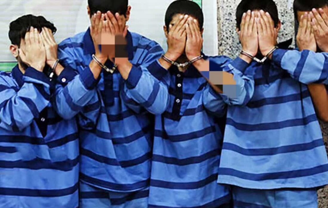 ۵ عامل درگیری خیابانی چماق به دست در میانه دستگیر شدند