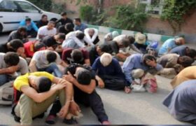 کشف ۱۵ کیلو مواد مخدر و دستگیری ۲ خرده فروش و ۳۲ معتاد متجاهر در طرح آرامش پلیس میانه در هفته فراجا