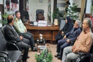 دیدار مدیرکل انتقال خون با فرمانده انتظامی تبریز
