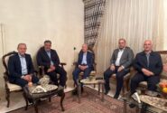 عیادت حبیب مقصودی و علیرضا محمدی از  خسرو دانش پیشکسوت کاراته آذربایجان شرقی