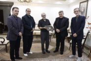 دیدار مدیرکل فرهنگ و ارشاد اسلامی آذربایجان شرقی با شاعر حماسه‌سرای «غواصلار»