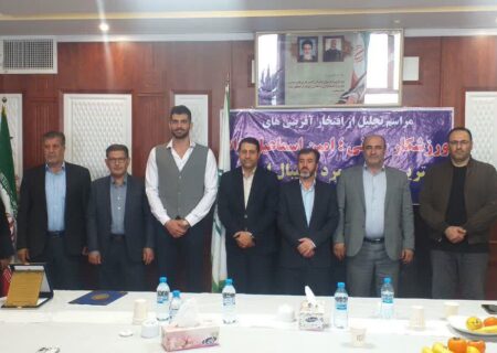 مراسم تجلیل از امین اسماعیل‌نژاد، بهترین والیبالیست کشور