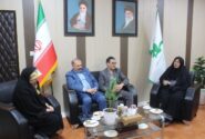 دیدار معاونت استانها و شهرستانهای کشور مؤسسه بین‌المللی سفیران صلح با مدیرکل کانون پرورش فکری کودکان و نوجوانان آذربایجان شرقی 