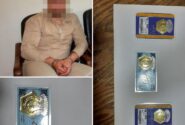 کلاهبرداری که سکه‌ های طلای تقلبی در بازار مرند توزیع میکرد دستگیر شد