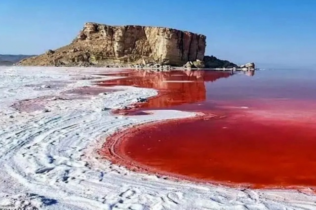 ناسا تصویر مرگ دریاچه ارومیه را منتشر کرد
