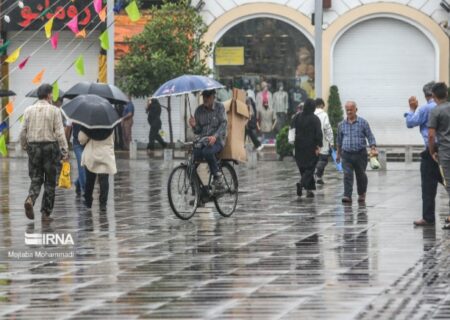 هواشناسی ۱۴۰۴/۰۷/۱۰ / کاهش نسبی دما در نوار شمالی