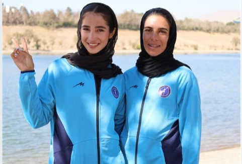 تیم 2 نفره روئینگ زنان ایران صاحب اولین مدال طلای آسیا شد