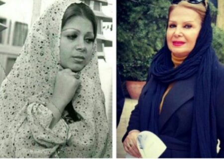 سفر در زمان؛ «پوری بنایی» در کنار «شورانگیز طباطبایی و پسرش»؛ سال ۹۶/ عکس