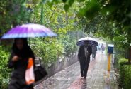 بارش باران در آذربایجان‌های شرقی و غربی و غرب سواحل خزر