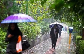 بارش باران در آذربایجان‌های شرقی و غربی و غرب سواحل خزر