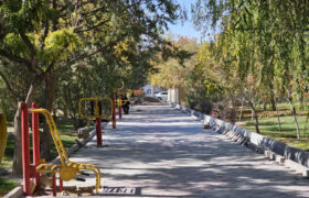 پنجمین پیاده راه سلامت منطقه ۳ در منطقه کم برخوردار مارالان